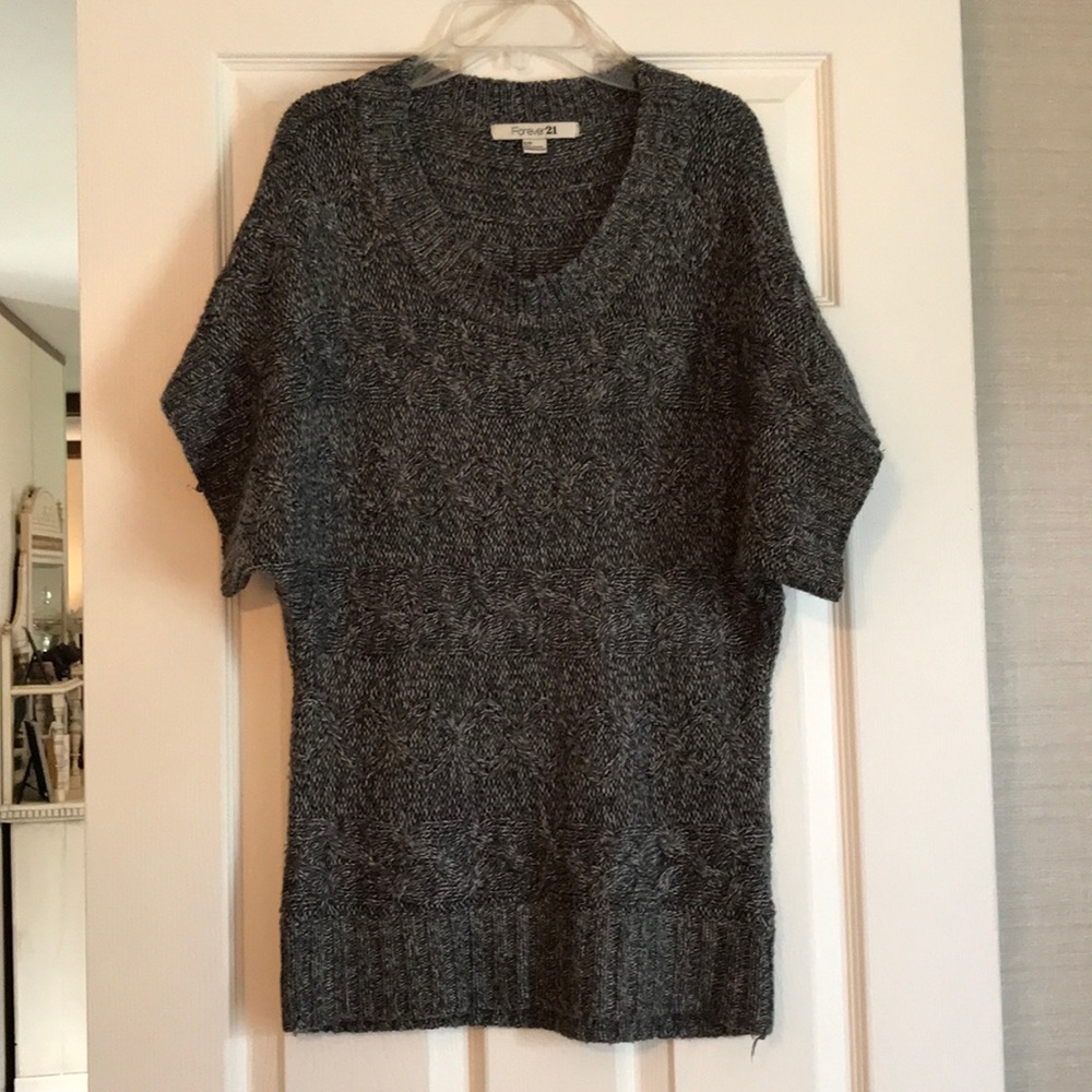 Slouchy charcoal sweater